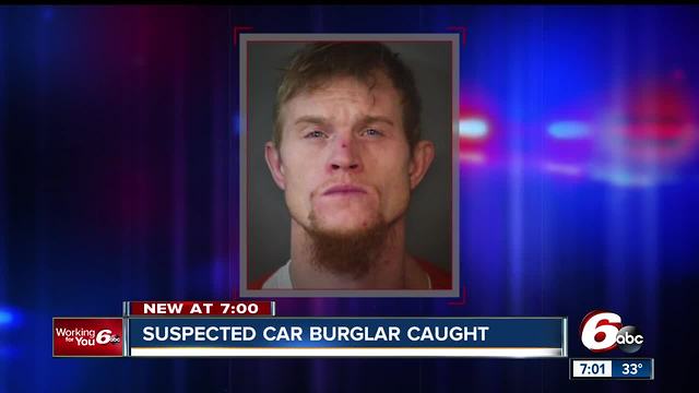 Man arrested in connection with almost 2 dozen vehicle break-ins in Hendricks County