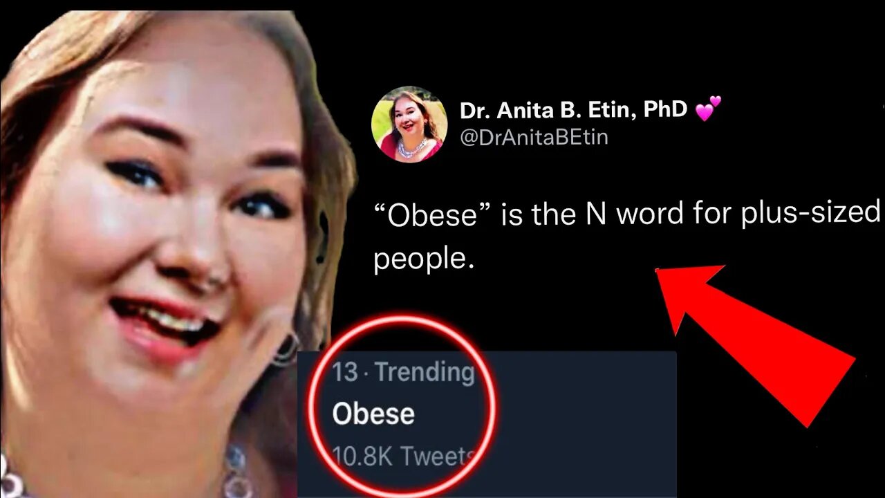 "Obese" is the new N WORD for plus-SIZED people..Woman gets WRECKED on twitter!