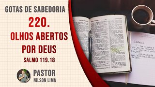 🔴 220. Olhos abertos por Deus - Salmo 119.18 - Pr. Nilson Lima #DEVOCIONAL