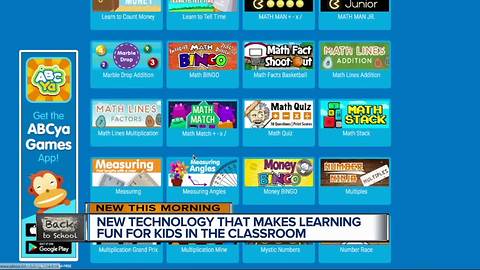 New technology makes learning fun for kids