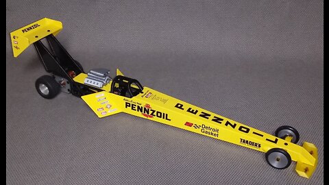 1/24 Top fuel car does 65.2mph passes!!