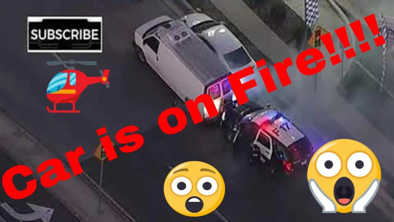 Wildest Stolen Vehicle Chase in California | Shooting, fighting, car wrecks.