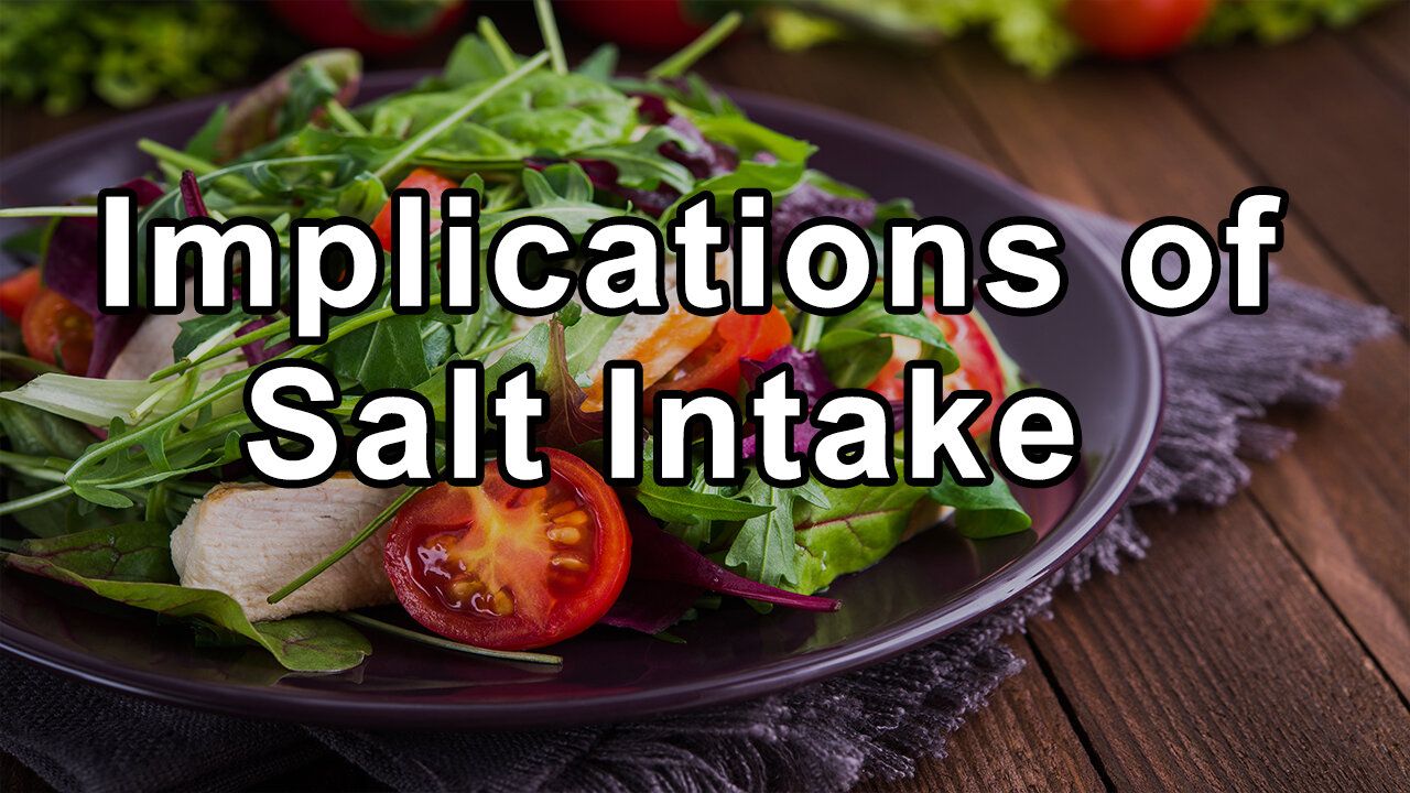 Health Implications of Salt Intake