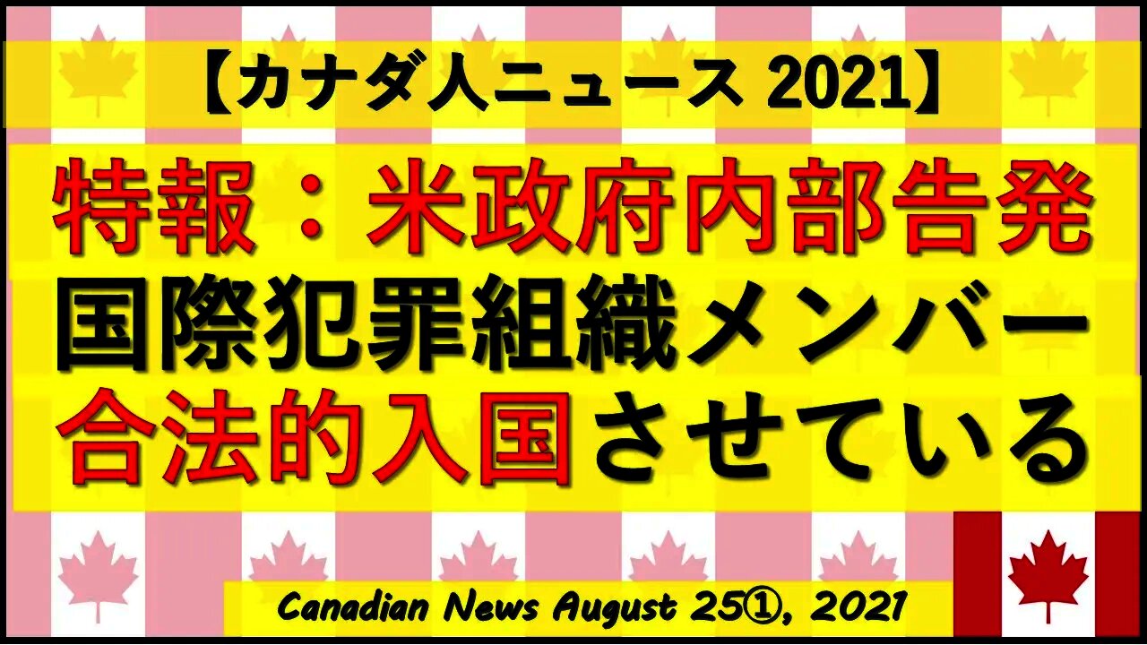 【内部告発】米国政府がギャング入国の抜け道を用意していた