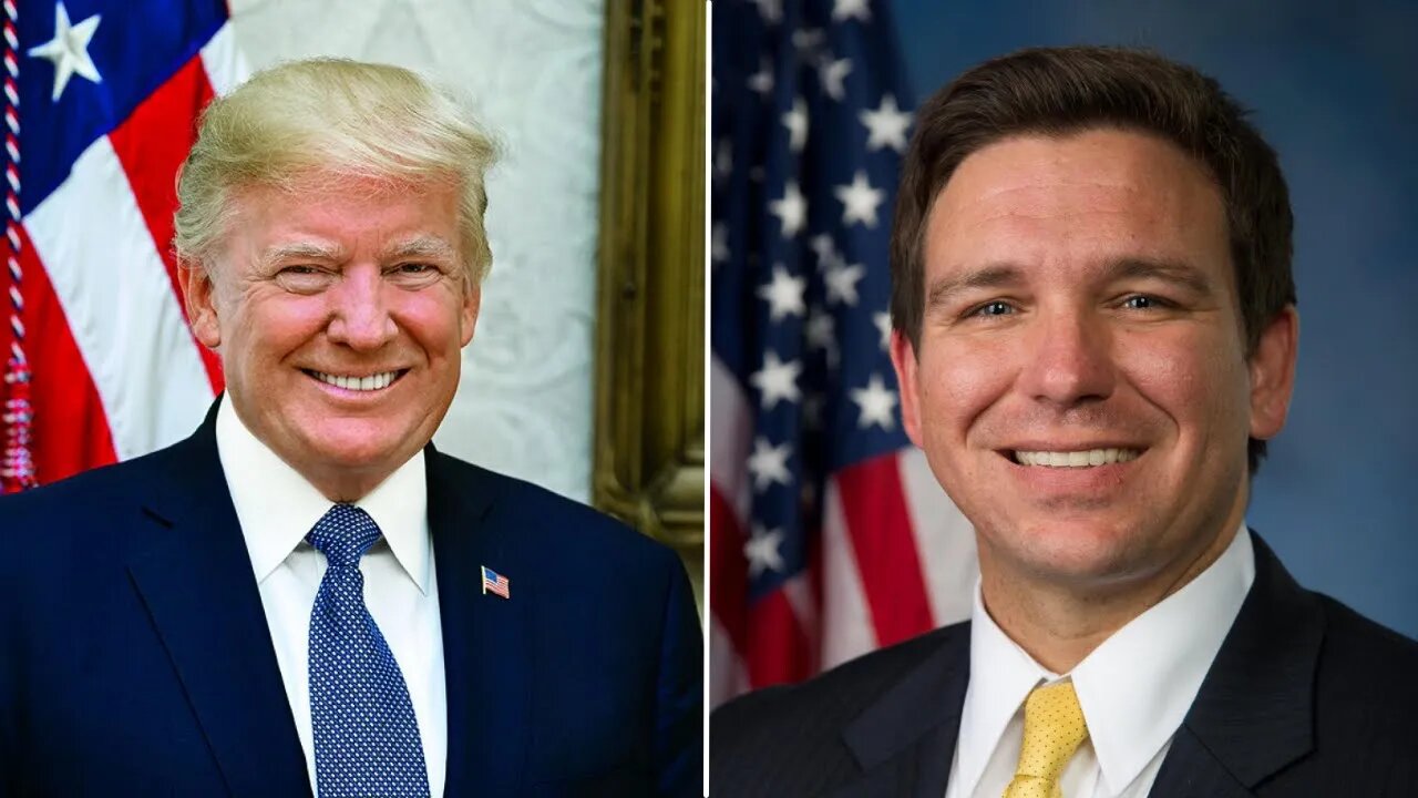 Trump TRIGGERED by Ron DeSantis Poll Results #shorts