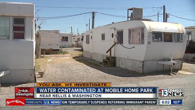 Mobile home community faces eviction and contaminated water