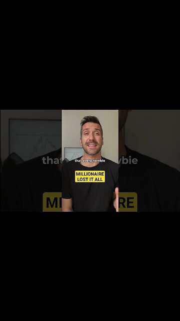 Millionaire @lukebelmarYT lost his money in crypto cause of a simple mistake #cryptoinvesting