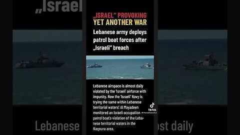 How Another #War Is Being Provoked? #Israel #lebanon