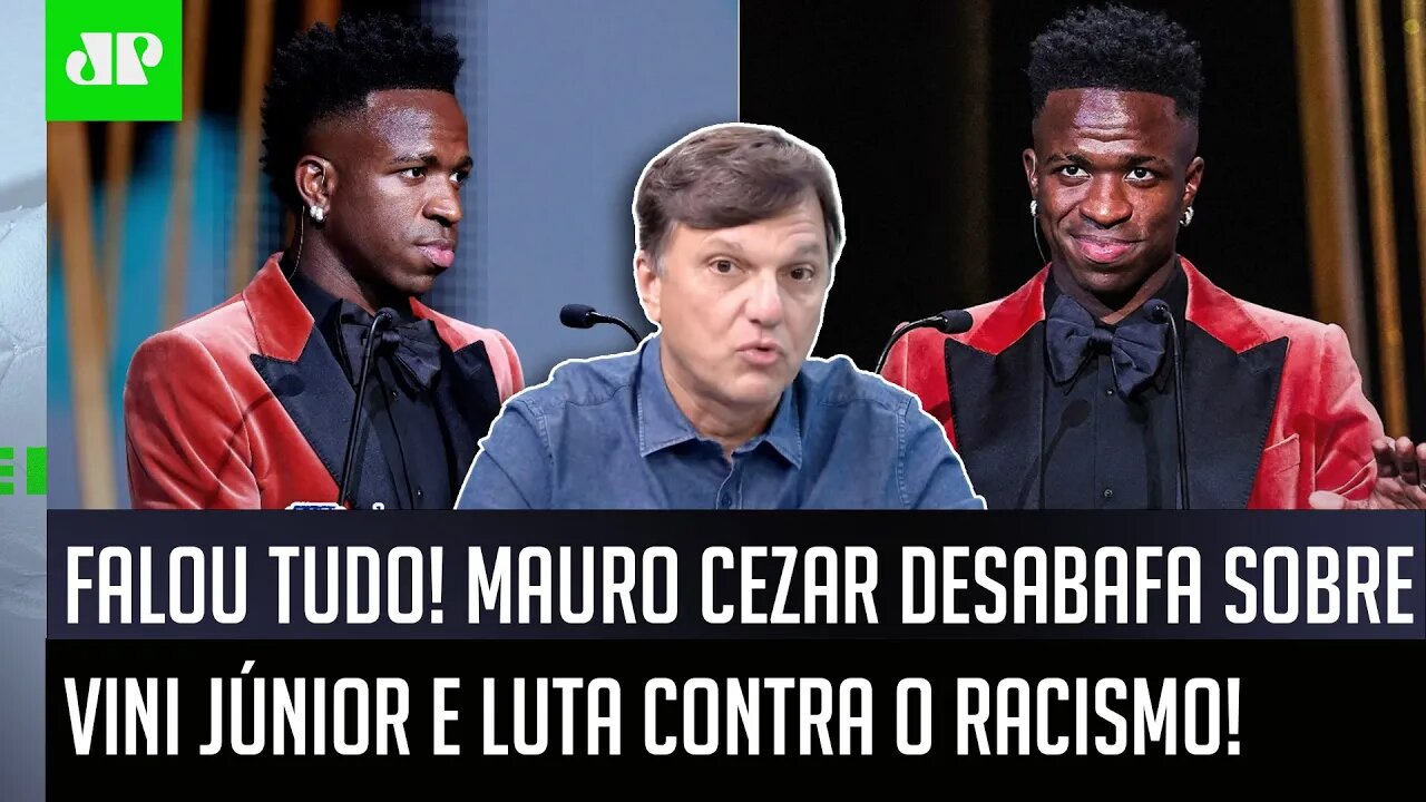 DEU AULA! "O Vinicius Júnior TÁ SOZINHO, cara! Esse garoto é..." Mauro Cezar DESABAFA sobre RACISMO!