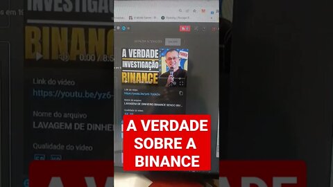 URGENTE ! DETALHES DA INVESTIGAÇÃO DOS EU CZ E DA BINANCE