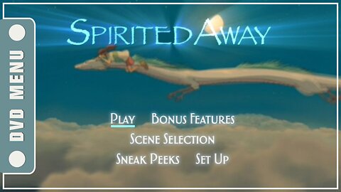 Spirited Away - DVD Menu