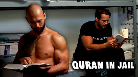 Andrew Tate Reads Quran In Jail With Tristan Tate!