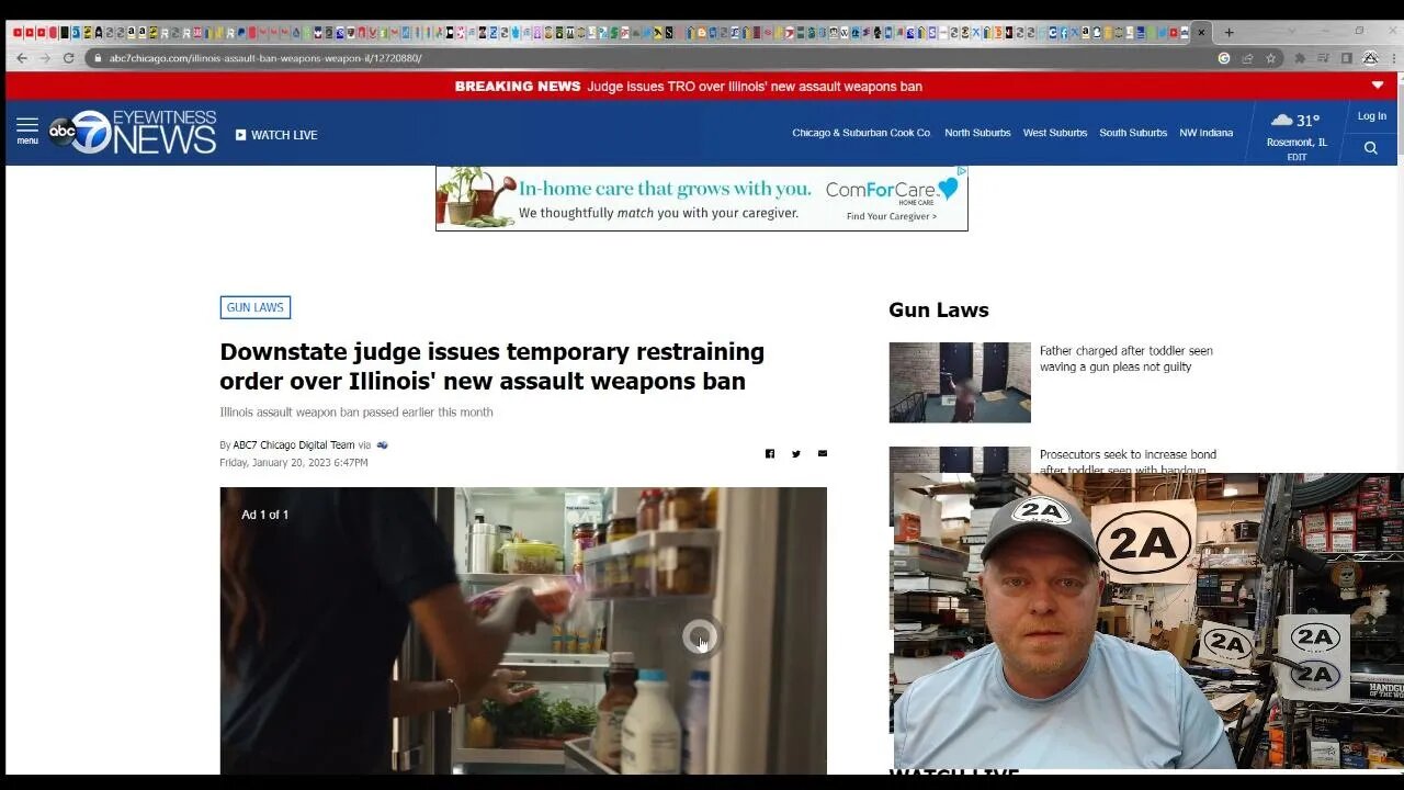 Breaking! Illinois AWB Halted With Temporary Restraining Order - IL Assault Weapons Ban TRO