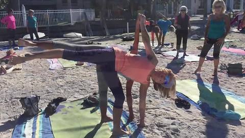 Battle brews over yoga on Indian Rocks Beach | Digital Short