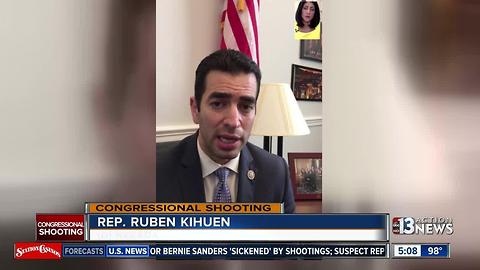 Nevada Rep. Ruben J. Kihuen sends prayers to victims of Congressional shooting