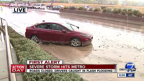 Severe storm hits the Denver metro