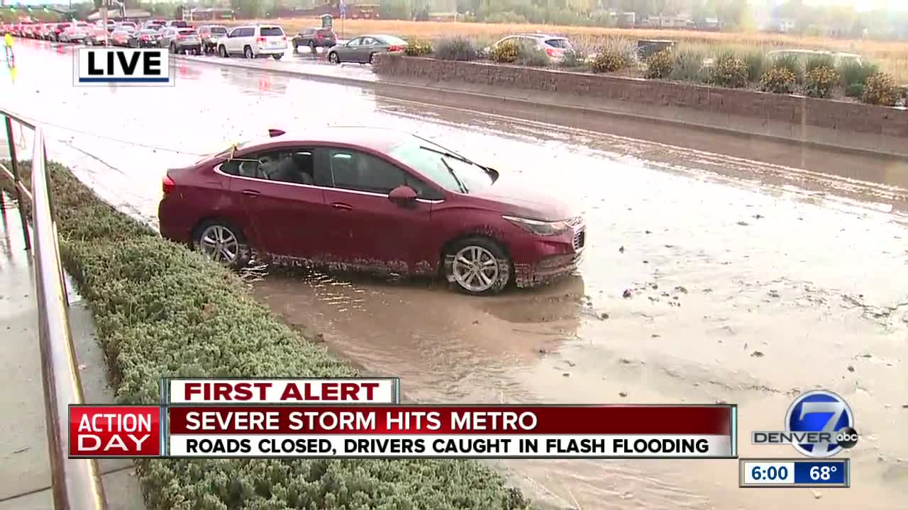 Severe storm hits the Denver metro