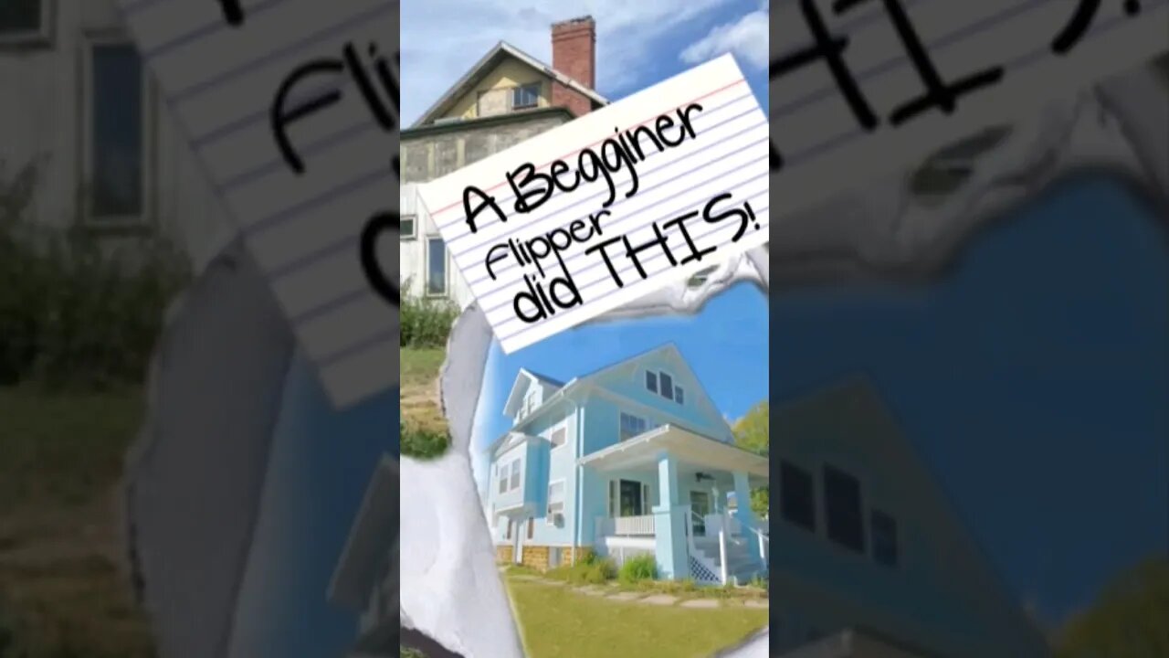 Watch what happens when I renovate this old house.