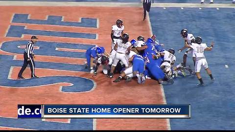 Bronco Football game preparations underway