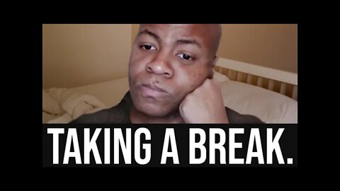 Taking a break.