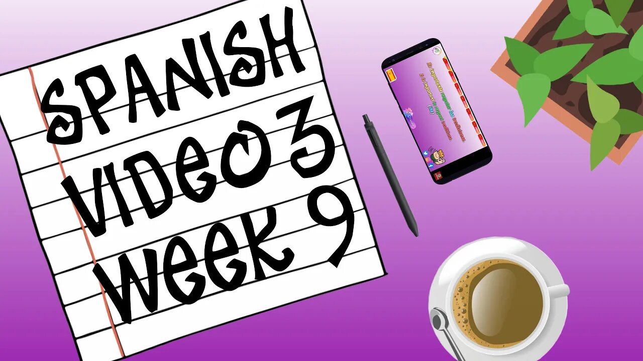 New Spanish Sentences! \\ Week: 9 Video: 3 // Learn Spanish with Tongue Bit!