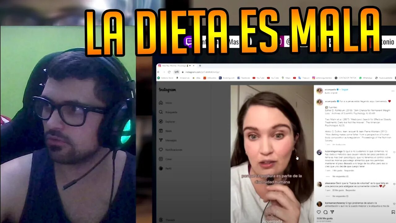 ESTA PCICOLOGA DICE QUE NO ES BUENA LA DIETA