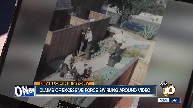 Claims of excessive force circulating after video