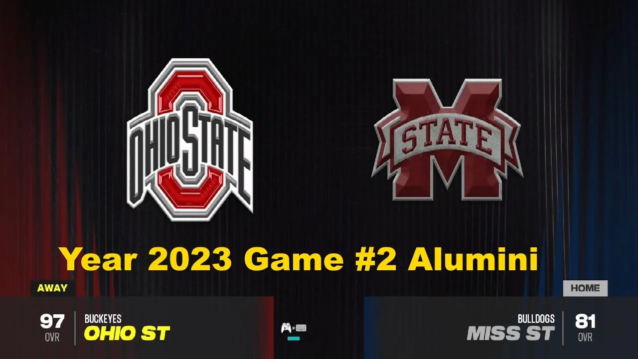 CFB 24 Ohio State Buckeyes Vs Indiana Hoosiers Year 2023 | Alumini