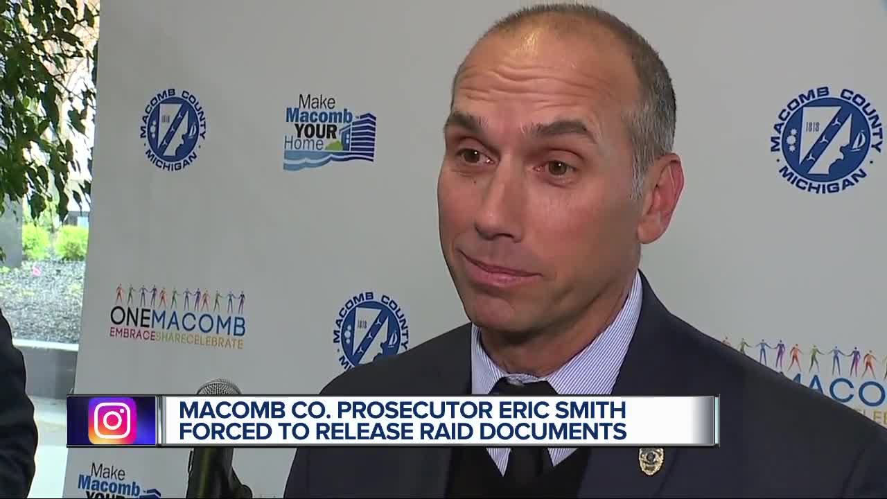 Michigan State Police investigating Macomb County Prosecutor Eric Smith for possible embezzlement