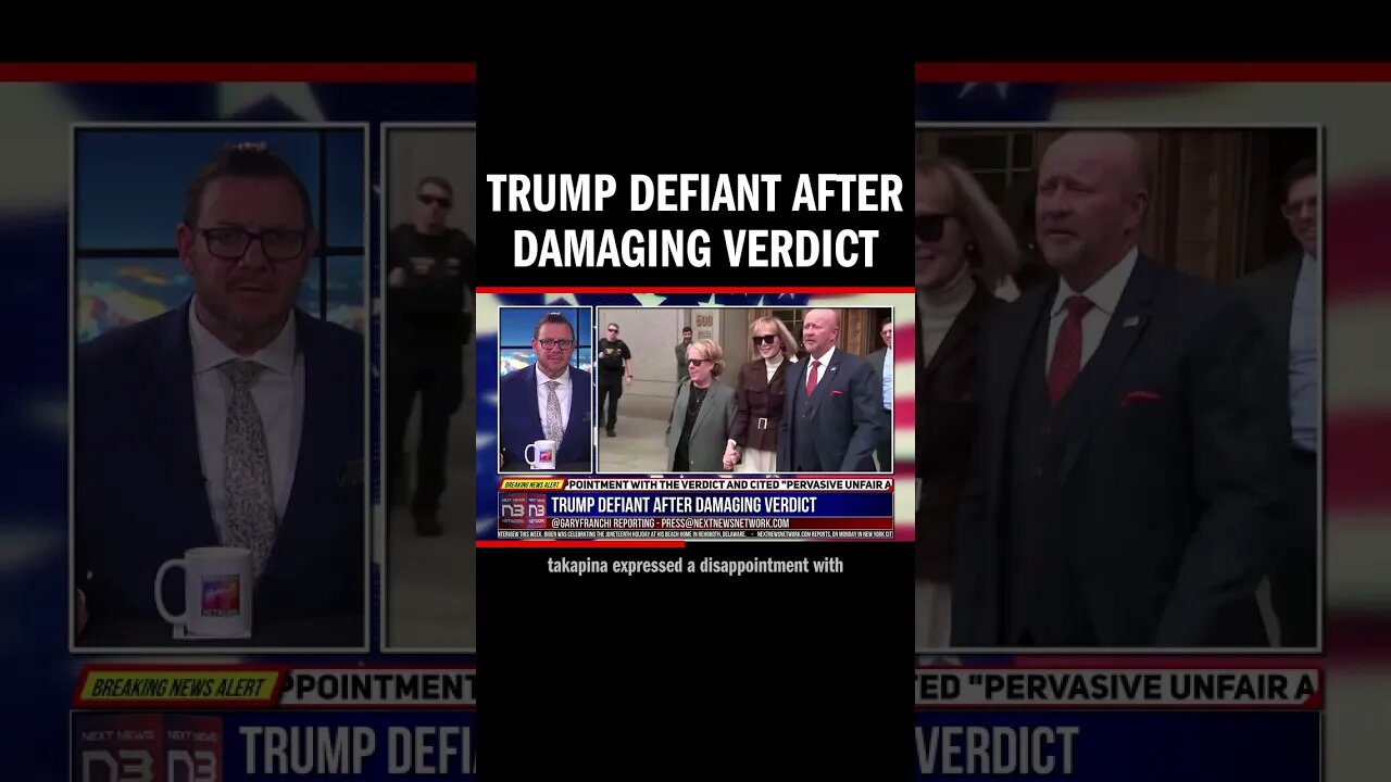 Trump Defiant After Damaging Verdict