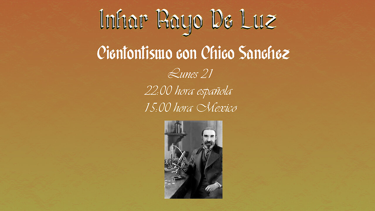 Cientotismo con Chico Sanchez (directo YouTube)