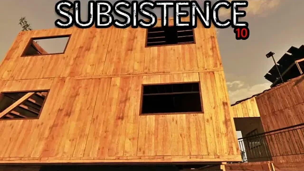 Working on the Garage - Subsistence E148