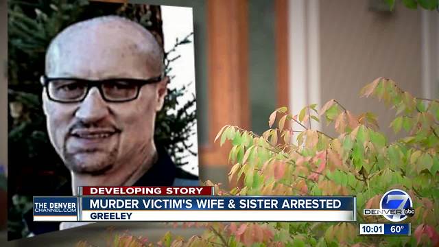 1 still sought after murder victim's wife, sister arrested, charged with murder and conspiracy