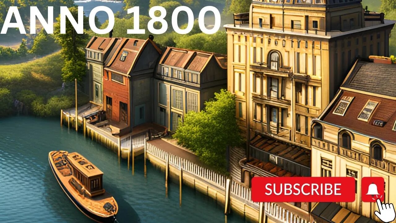 ANNO 1800 FIRST PLAYTHROUGH