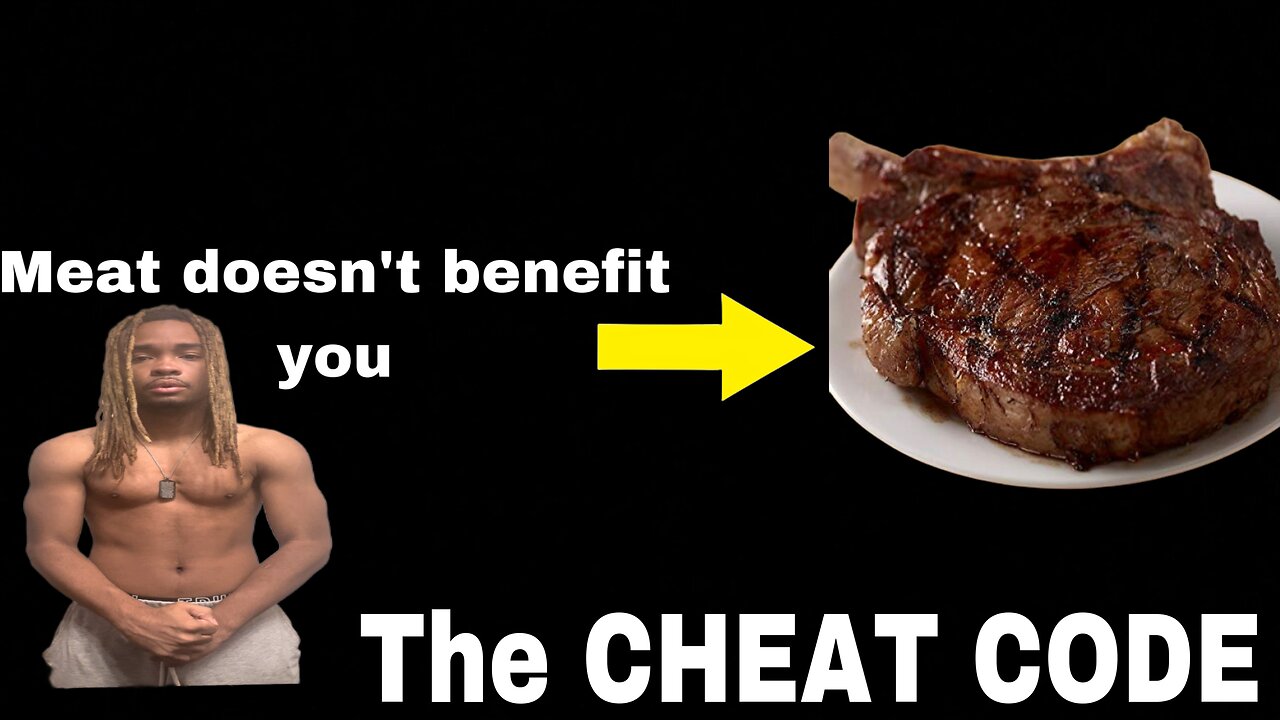 Why you should NOT EAT MEAT (the CHEAT CODE)