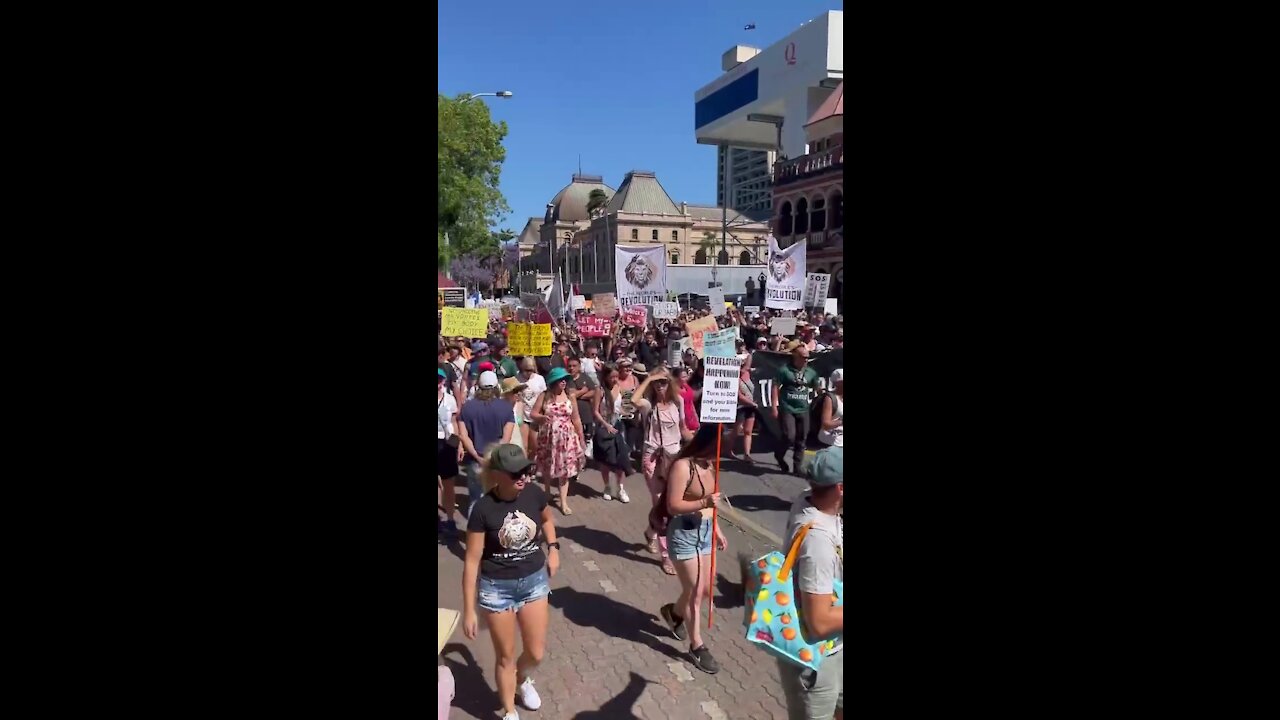 Austrália: População continua os protestos contra a ditadura sanitária