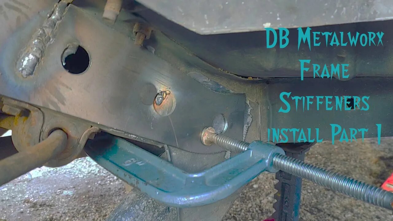 DB Metalworx ZJ Frame Stiffeners Install Part 1