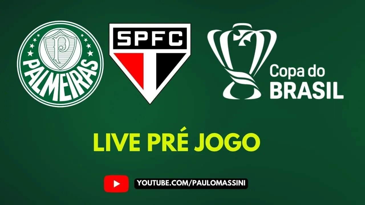 PRÉ-JOGO PALMEIRAS X SÃO PAULO. COPA DO BRASIL.