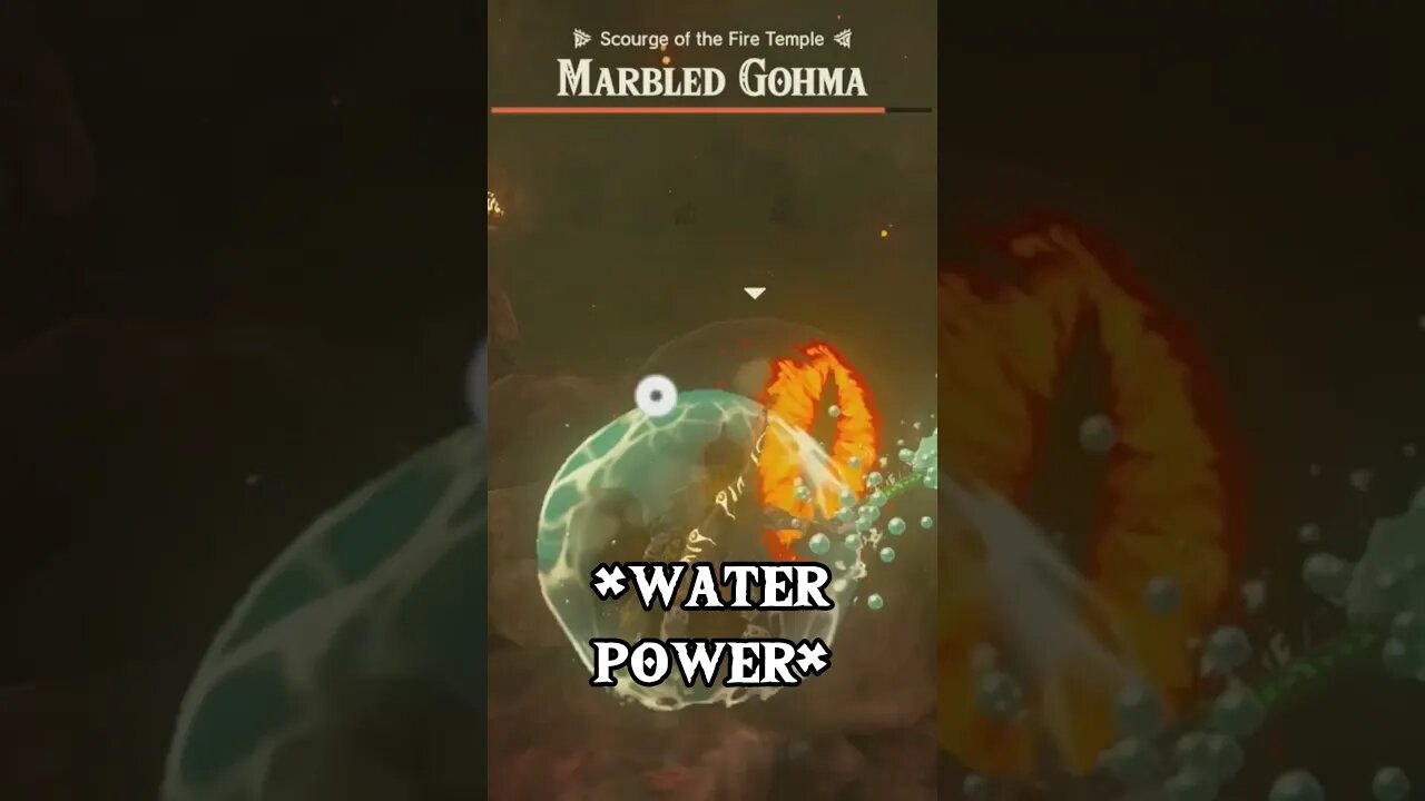 How To Beat Ghoma While Only Using Sages In Zelda #zelda #tearsofthekingdom #shorts