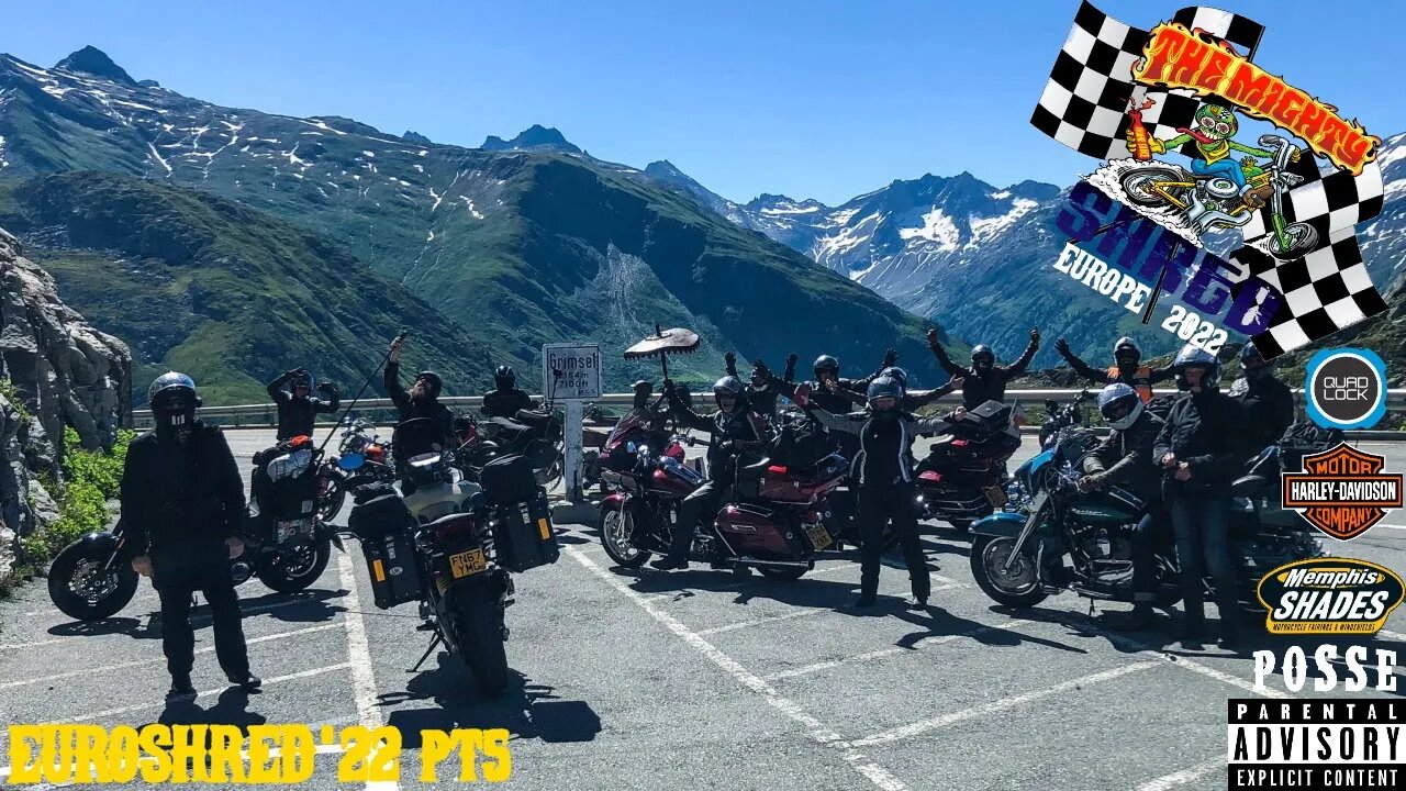 Riding our Harley-Davidsons into Heaven | Grimsel Pass to Furka Pass in the Alps Mountains