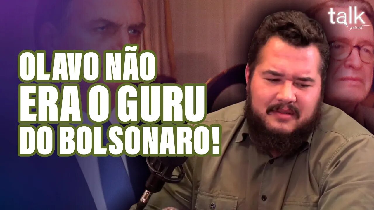 RELAÇÃO DO OLAVO DE CARVALHO COM O GOVERNO BOLSONARO.