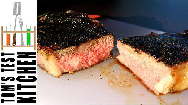 Reverse sear steak recipe