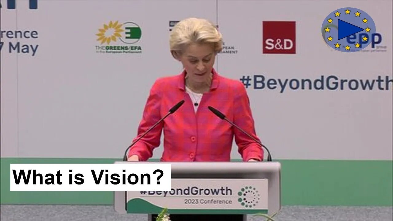 Ursula von der Leyen at Beyond Growth 2023 Conference | EU Sustainability Policies