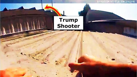 NEW Bodycam Video Cop Spots Trump Shooter On Roof BEFORE Shooting