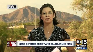 MCSO deputies shoot and kill armed man