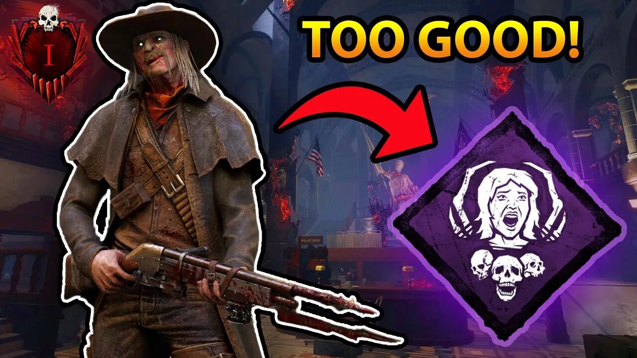 THIS PERK MAKES DEATHSLINGER INSANELY GOOD! (Save The Best For Last) - DBD Rank 1 Killer Build