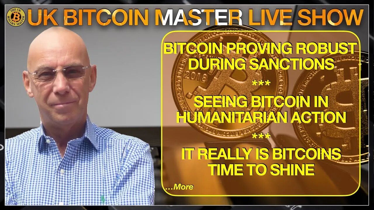 THE UK BITCOIN MASTER LIVE SHOW (EP 419)