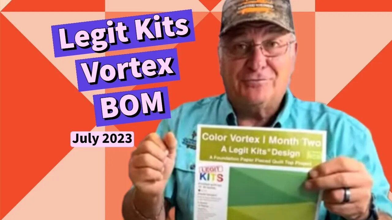 Join Keith for a Live Stream for #LegitKits Vortex BOM - July 2023