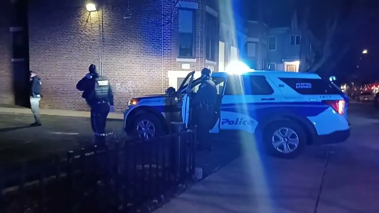 Boston police made 1 arrests and recover one firearm after a brief foot chase on Blue Hill Ave