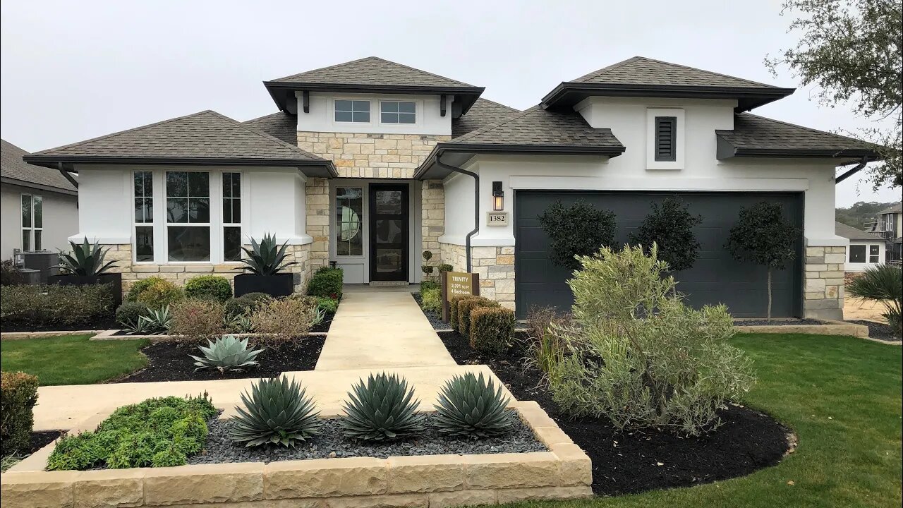 Tri Point Home tour (Trinity) Meyer Ranch, New Braunfels Tx